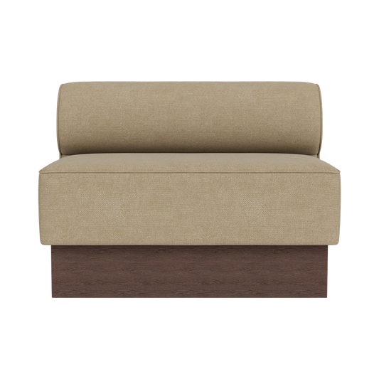 Audo Copenhagen Eave Dining Sofa spisesofa, åpen seksjon 110 cm. Velg tekstil og understell