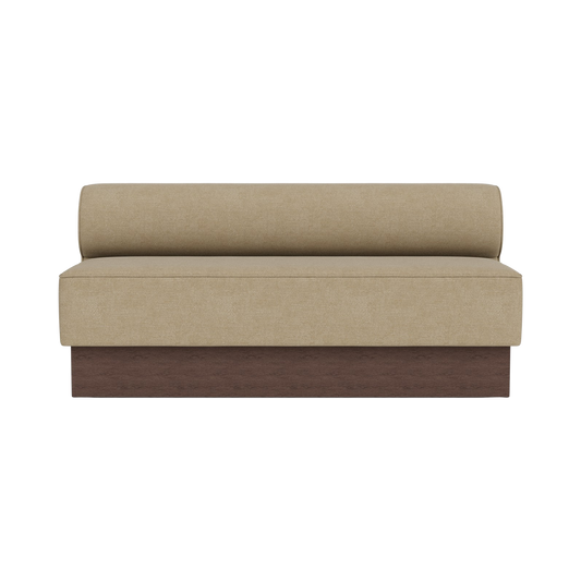 Audo Copenhagen Eave Dining Sofa spisesofa, åpen seksjon 175 cm. Velg tekstil og understell
