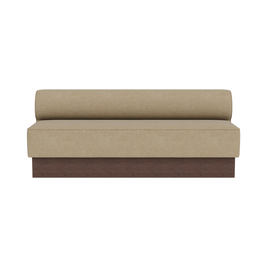 Audo Copenhagen Eave Dining Sofa spisesofa, åpen seksjon 200 cm. Velg tekstil og understell