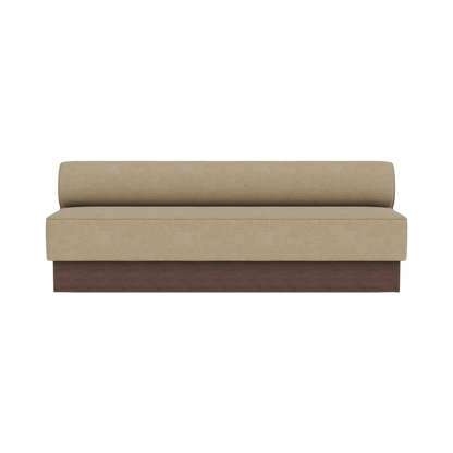 Audo Copenhagen Eave Dining Sofa spisesofa, åpen seksjon 225 cm. Velg tekstil og understell