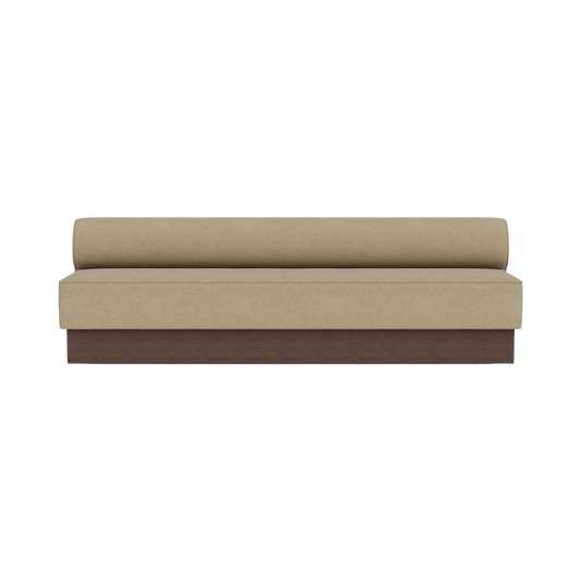 Audo Copenhagen Eave Dining Sofa spisesofa, åpen seksjon 260 cm. Velg tekstil og understell