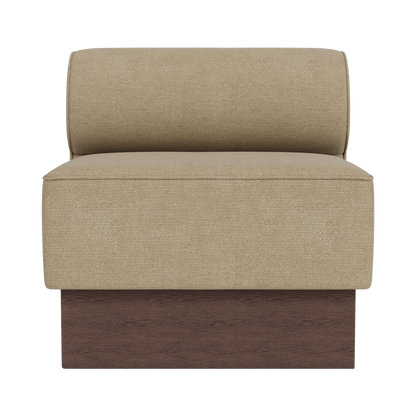 Audo Copenhagen Eave Dining Sofa spisesofa, åpen seksjon 80 cm. Velg tekstil og understell