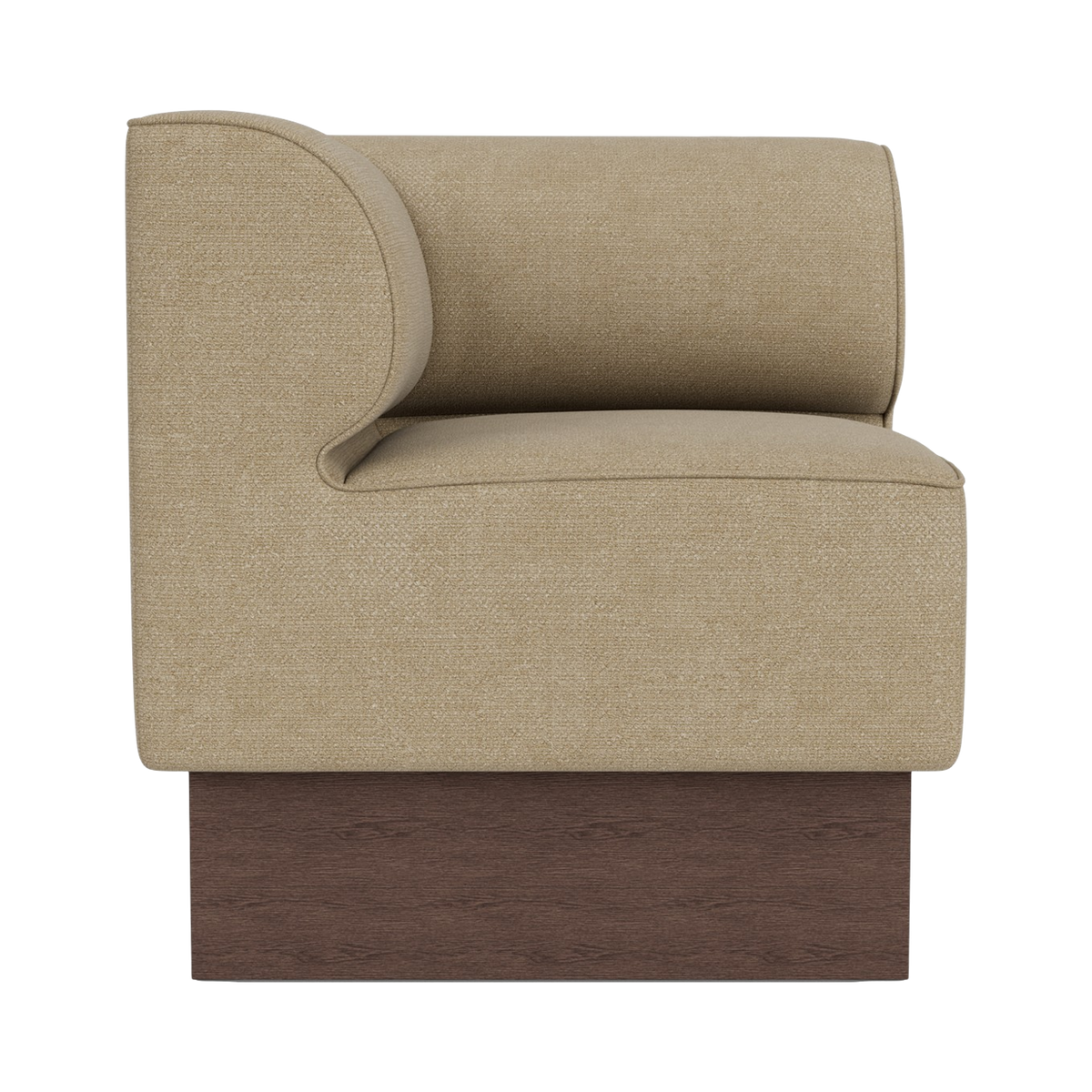 Audo Copenhagen Eave Dining Sofa spisesofa, hjørnemodul. Velg tekstil og understell