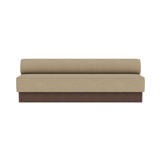 Audo Copenhagen Eave Dining Sofa spisesofa, åpen seksjon 240 cm. Velg tekstil og understell