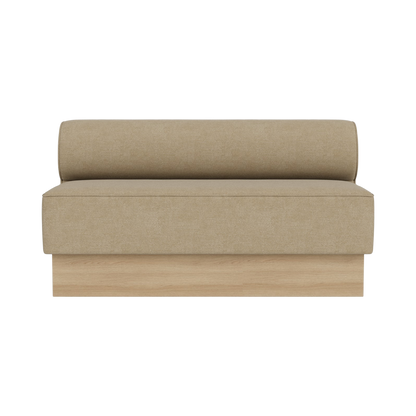 Audo Copenhagen Eave Dining Sofa spisesofa, åpen seksjon 150 cm. Velg tekstil og understell