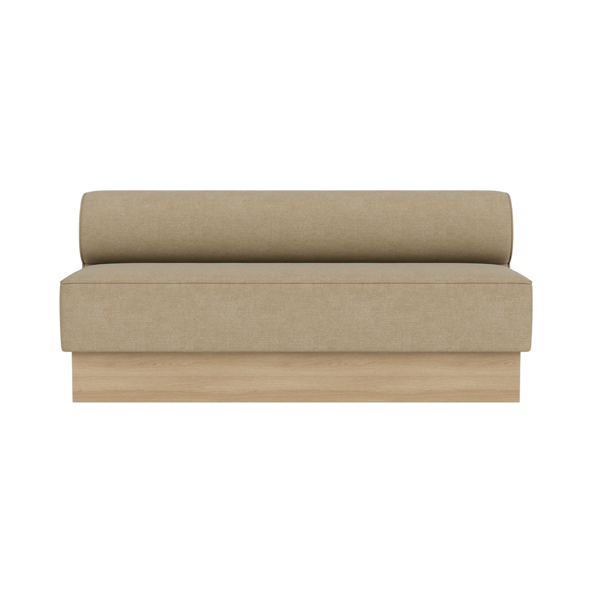 Audo Copenhagen Eave Dining Sofa spisesofa, åpen seksjon 180 cm. Velg tekstil og understell