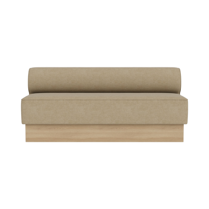 Audo Copenhagen Eave Dining Sofa spisesofa, åpen seksjon 180 cm. Velg tekstil og understell