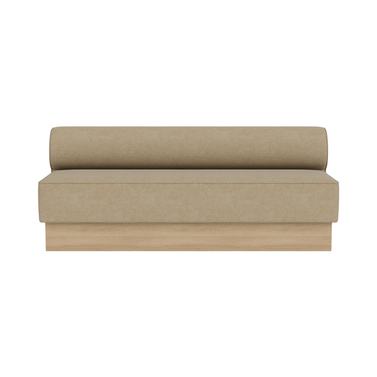 Audo Copenhagen Eave Dining Sofa spisesofa, åpen seksjon 200 cm. Velg tekstil og understell