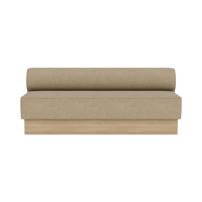 Audo Copenhagen Eave Dining Sofa spisesofa, åpen seksjon 200 cm. Velg tekstil og understell