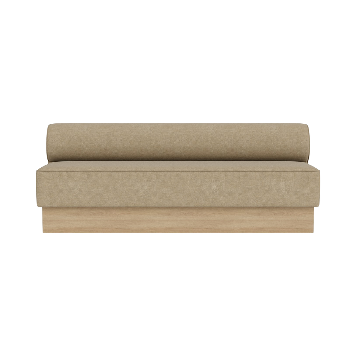 Audo Copenhagen Eave Dining Sofa spisesofa, åpen seksjon 210 cm. Velg tekstil og understell