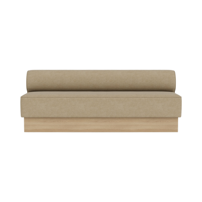 Audo Copenhagen Eave Dining Sofa spisesofa, åpen seksjon 210 cm. Velg tekstil og understell