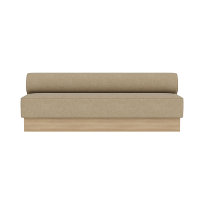 Audo Copenhagen Eave Dining Sofa spisesofa, åpen seksjon 225 cm. Velg tekstil og understell