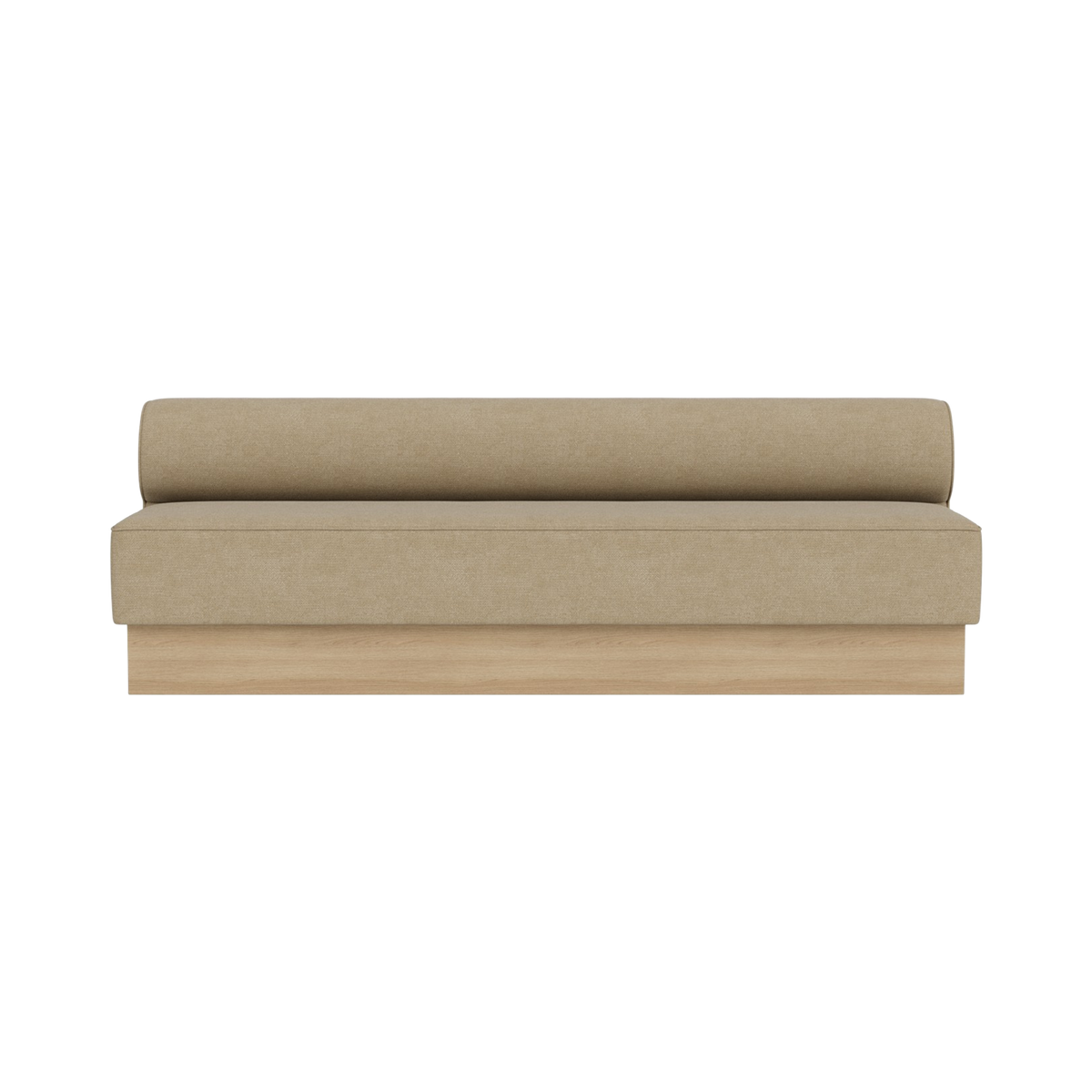 Audo Copenhagen Eave Dining Sofa spisesofa, åpen seksjon 240 cm. Velg tekstil og understell