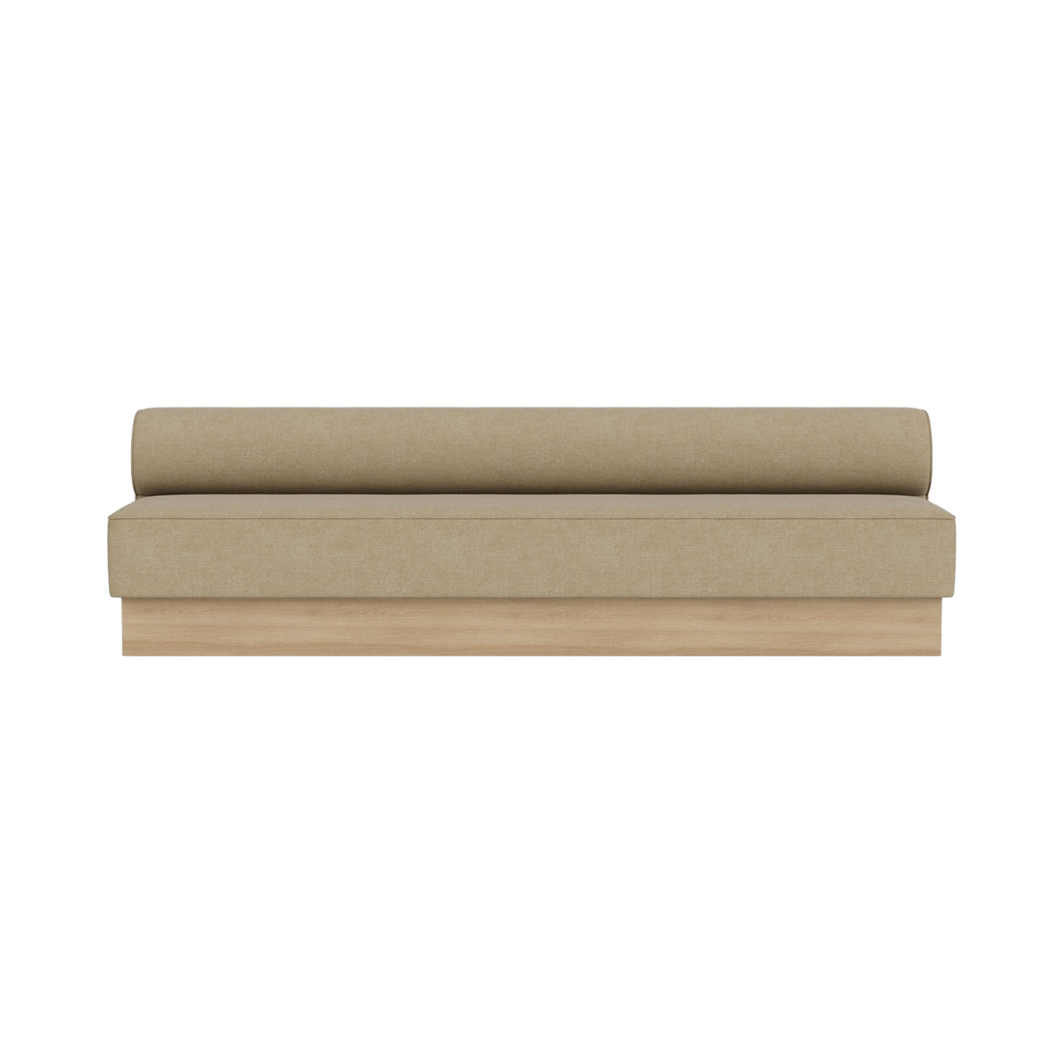 Audo Copenhagen Eave Dining Sofa spisesofa, åpen seksjon 280 cm. Velg tekstil og understell