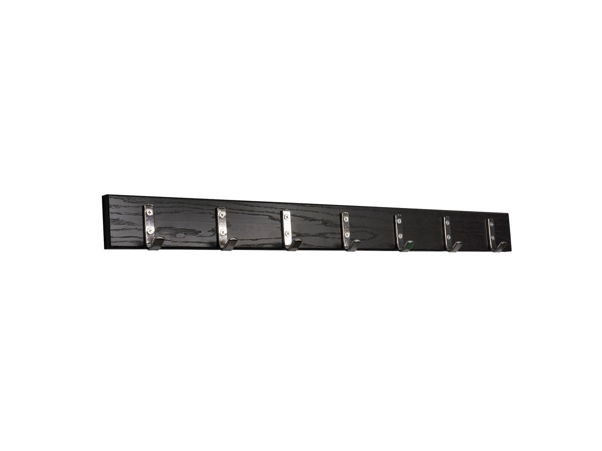 Essem Design Kroklist 1 knaggrekke – krom kroker. Velg farge og lengde.