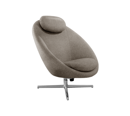 Cane-line Pace loungestol inkl. nakkepute – Light brown, Essence / Polert, aluminium