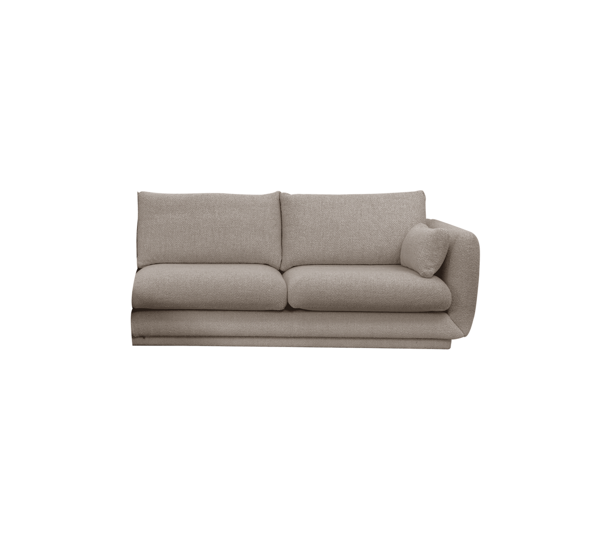 Cane-line Bloom 2-seter sofamodul venstre m/sokkel, 185 cm