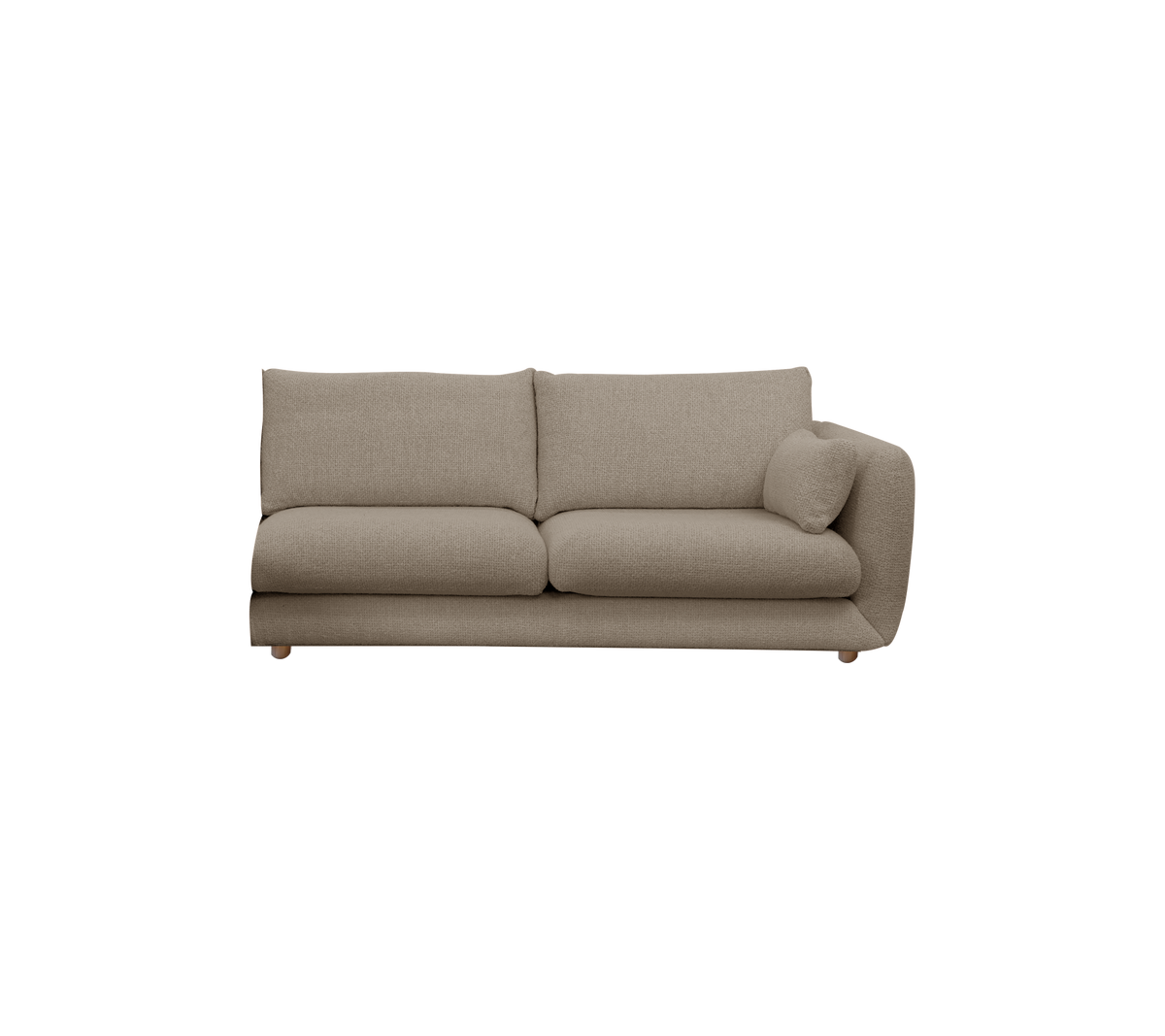 Cane-line Bloom 2-seter sofamodul venstre m/teakbein, 185 cm