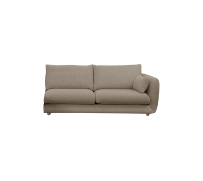 Cane-line Bloom 2-seter sofamodul venstre m/teakbein, 185 cm