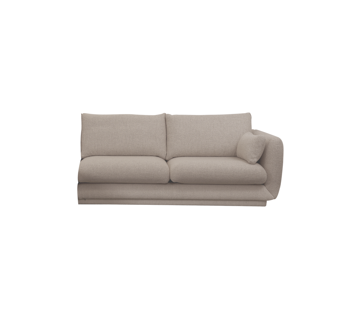 Cane-line Bloom 2-seter sofamodul venstre m/sokkel, 185 cm