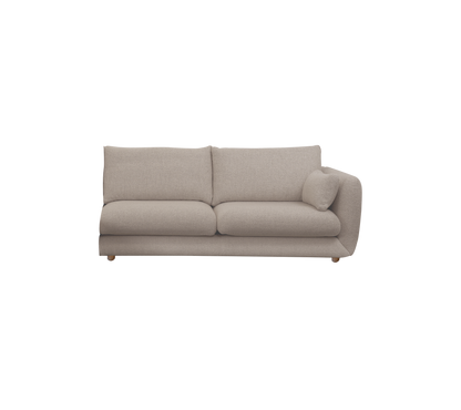 Cane-line Bloom 2-seter sofamodul venstre m/teakbein, 185 cm