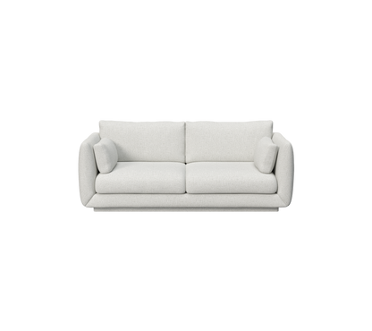Cane-line Bloom 2-seter sofa m/sokkel, 205 cm – Light grey, Ambience