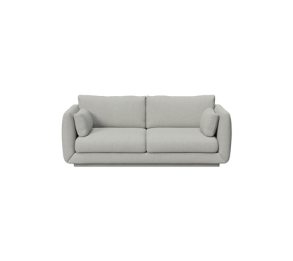Cane-line Bloom 2-seter sofa m/sokkel, 205 cm – Light grey, Essence