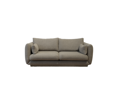 Cane-line Bloom 2-seter sofa m/sokkel, 205 cm – Taupe, Flair/Kimi