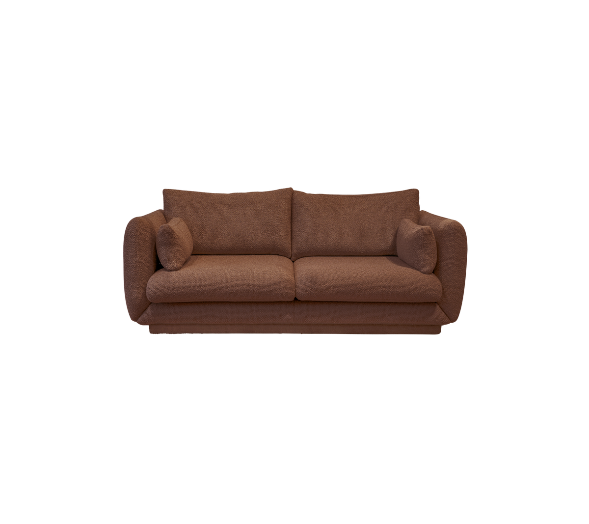 Cane-line Bloom 2-seter sofa m/sokkel, 205 cm – Desert red, Emmi