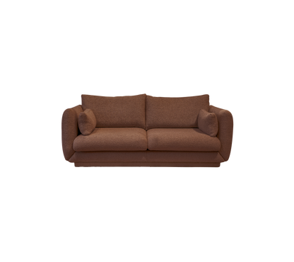 Cane-line Bloom 2-seter sofa m/sokkel, 205 cm – Desert red, Emmi