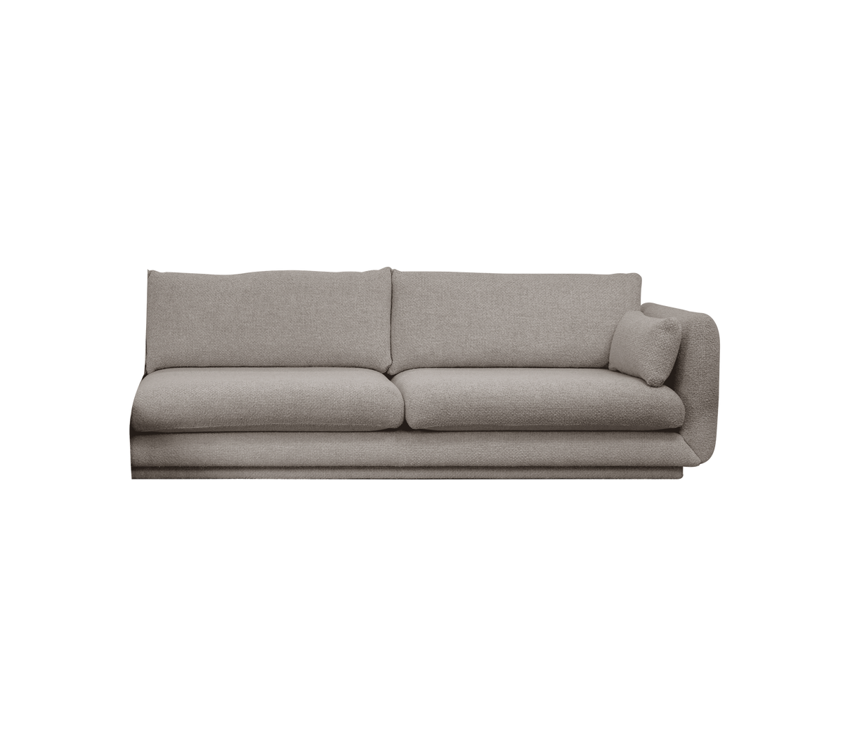 Cane-line Bloom 3-seter sofamodul venstre m/sokkel, 240 cm