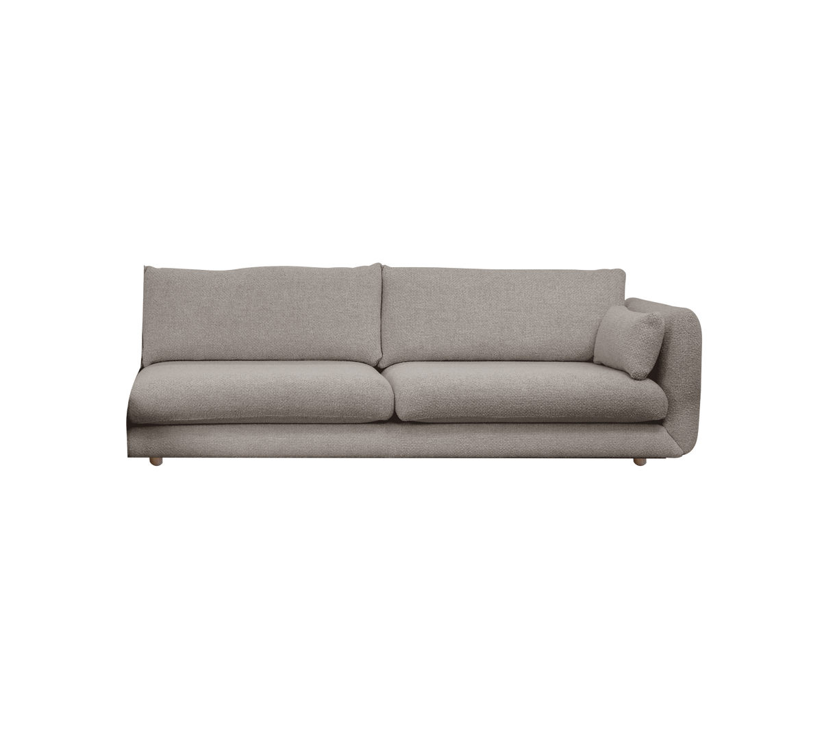 Cane-line Bloom 3-seter sofamodul venstre m/teakbein, 240 cm