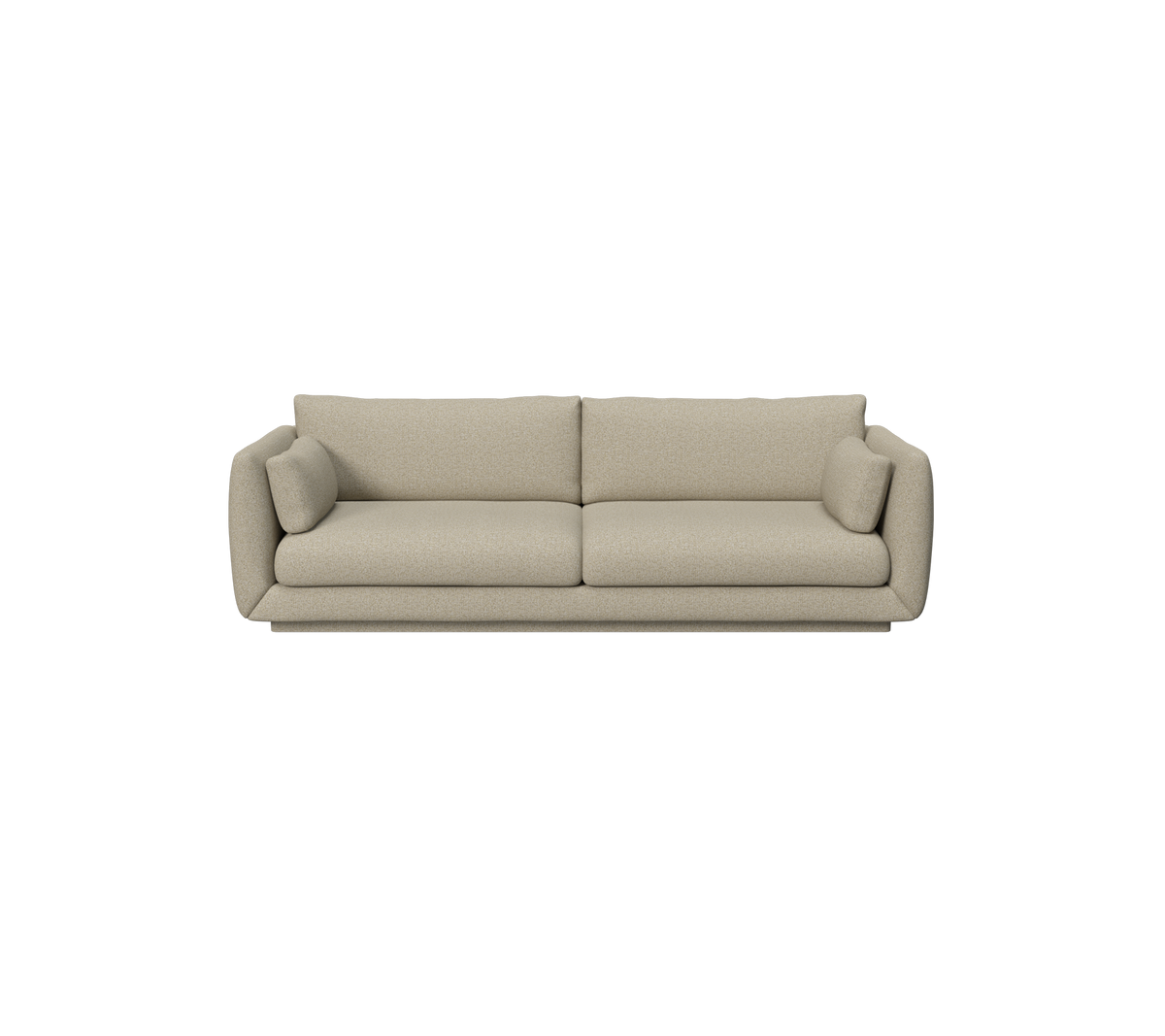 Cane-line Bloom 3-seter sofa m/sokkel, 250 cm