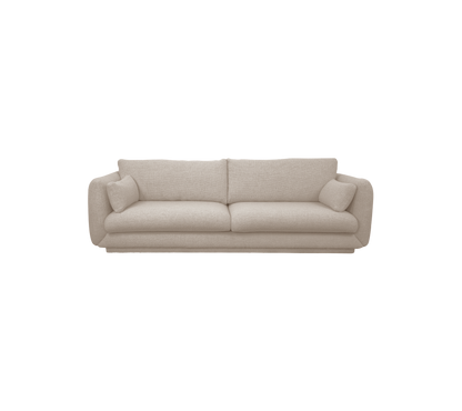 Cane-line Bloom 3-seter sofa m/sokkel, 250 cm – Sand, Emmi