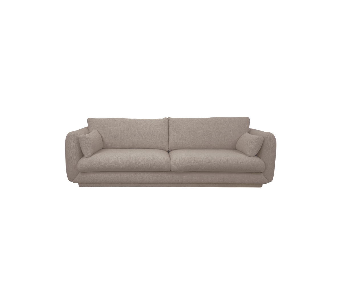 Cane-line Bloom 3-seter sofa m/sokkel, 250 cm