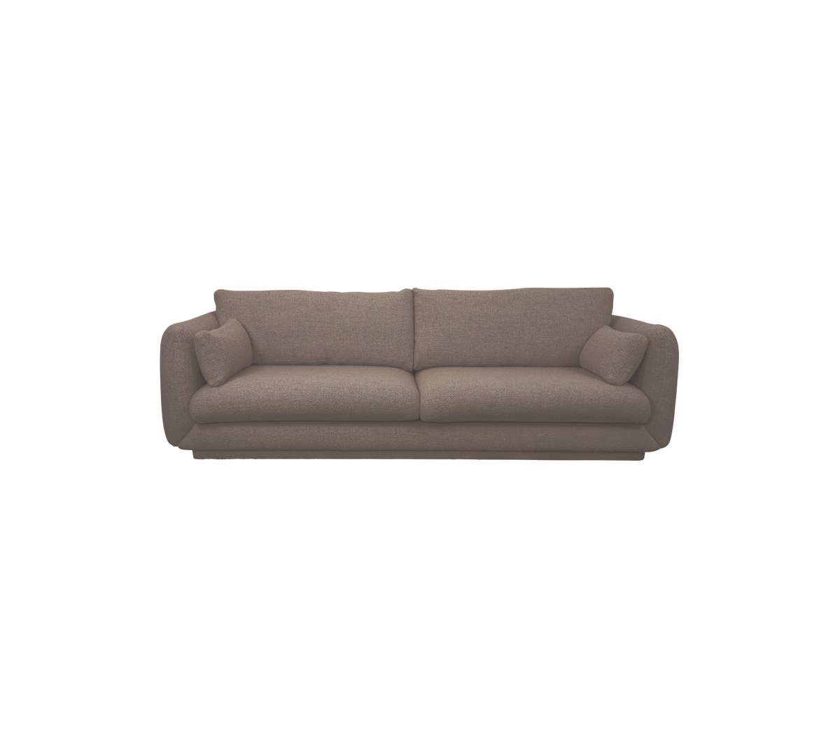 Cane-line Bloom 3-seter sofa m/sokkel, 250 cm