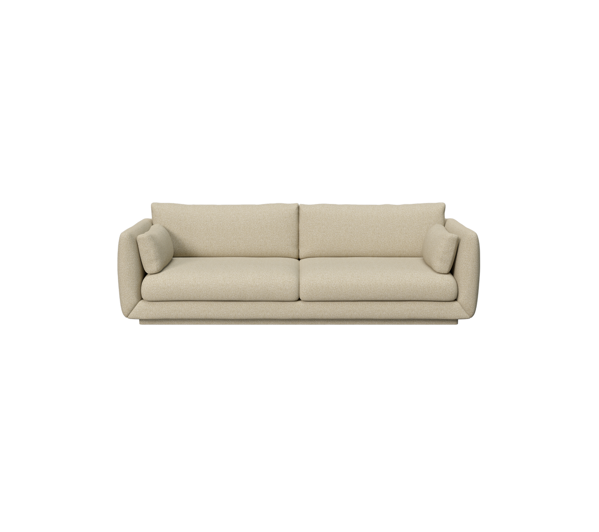 Cane-line Bloom 3-seter sofa m/sokkel, 250 cm