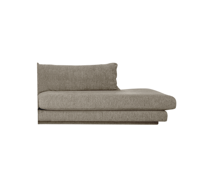 Cane-line Bloom open end-modul venstre m/sokkel, 158 cm
