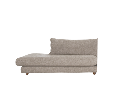 Cane-line Bloom open end-modul høyre m/teakbein, 158 cm
