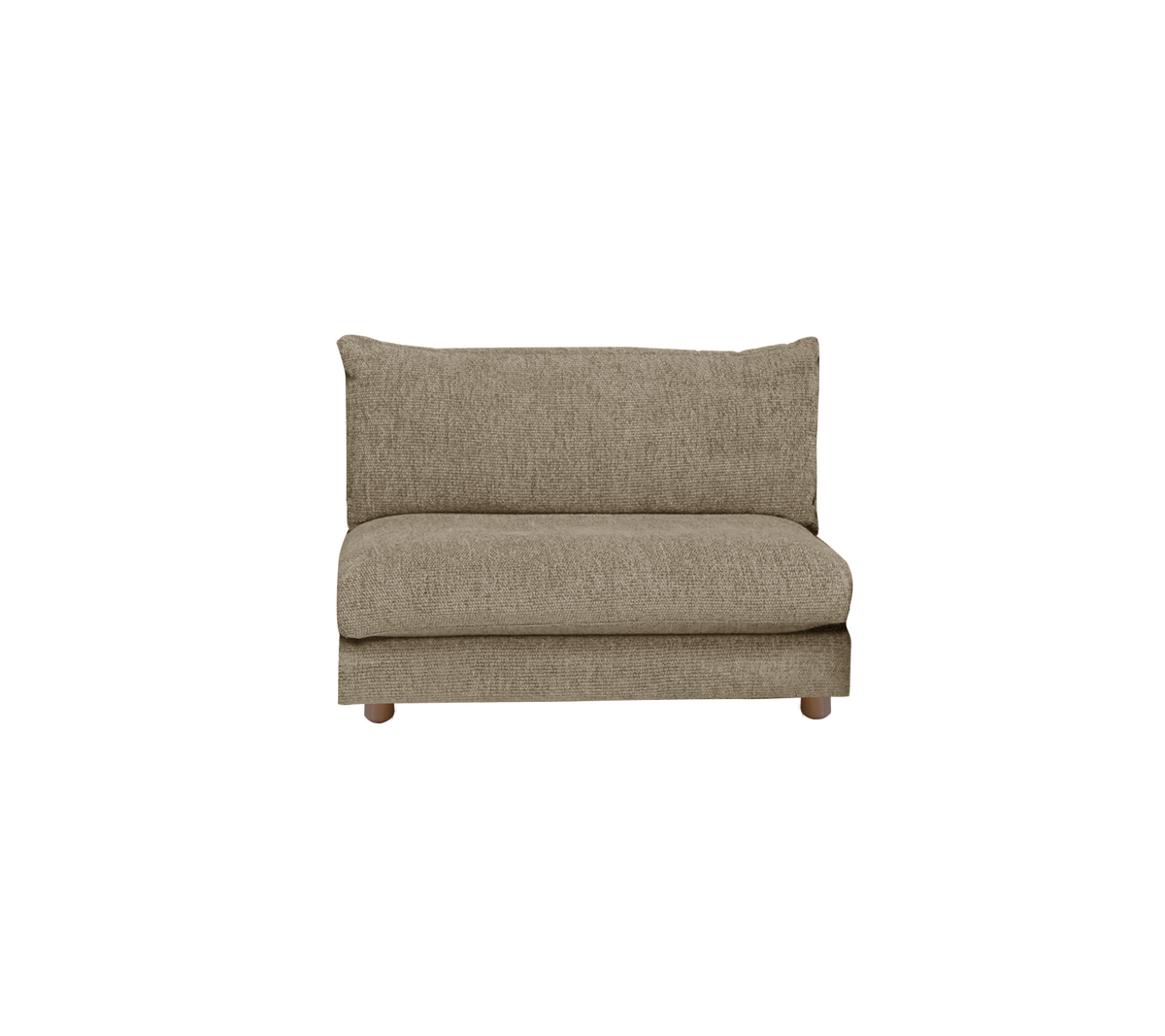 Cane-line Bloom enkeltmodul m/teakbein, 105 cm