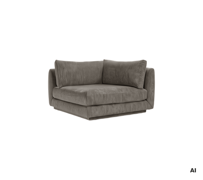 Cane-line Bloom hjørnemodul – Light brown, Essence