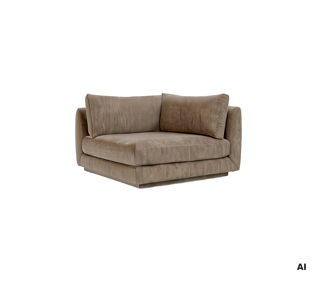 Cane-line Bloom hjørnemodul – Taupe, Flair/Kimi