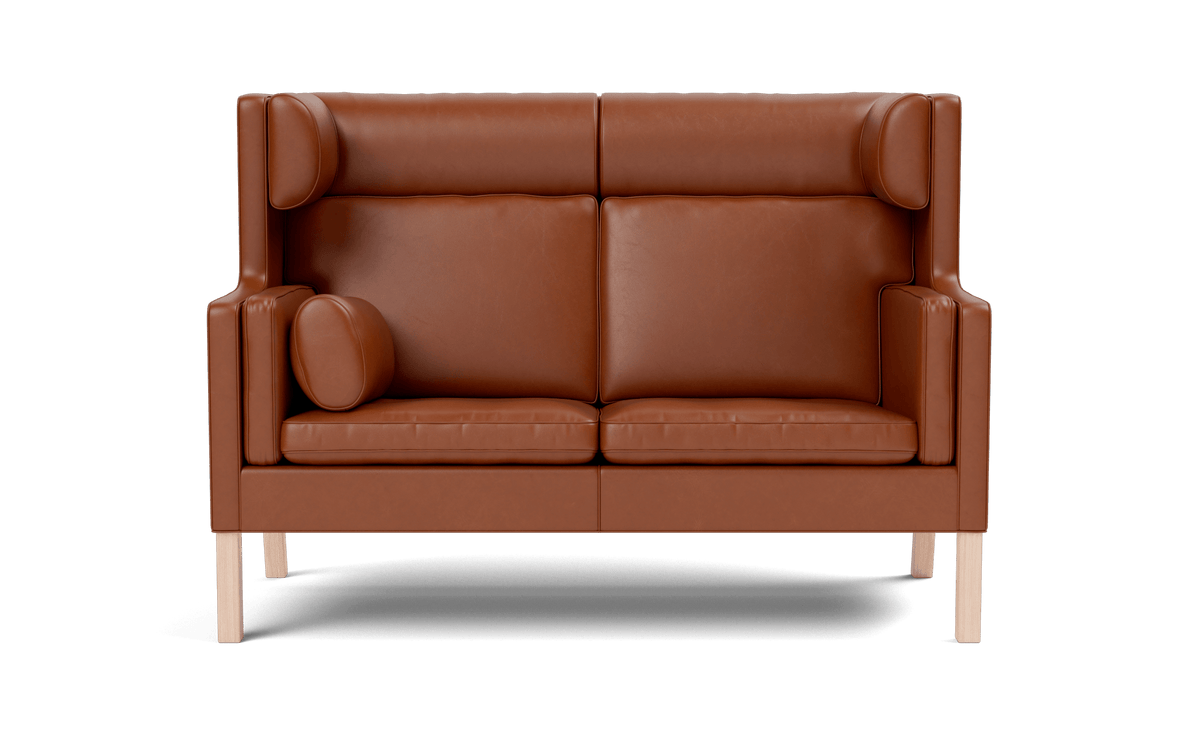 Fredericia Mogensen Coupé Sofaen 154 cm, 2-seter. Velg tekstil og treverk
