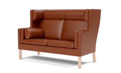 Fredericia Mogensen Coupé Sofaen 154 cm, 2-seter. Velg tekstil og treverk