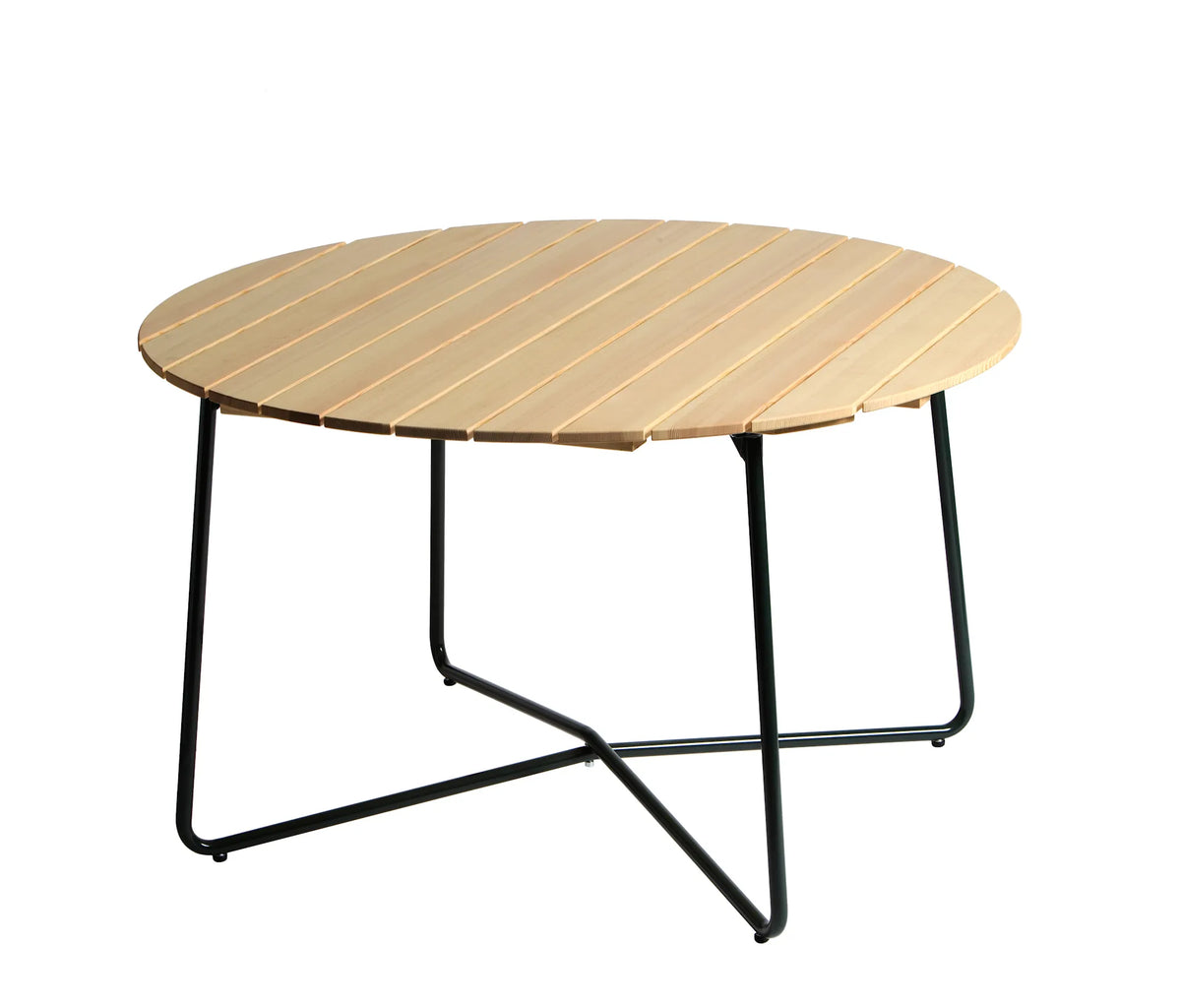 Grythyttan Bord 9A 120 cm rundt spisebord. Velg treverk og understell.
