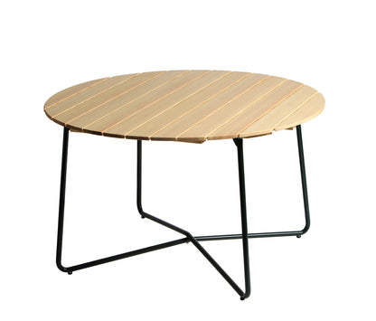 Grythyttan Bord 9A 120 cm rundt spisebord. Velg treverk og understell.