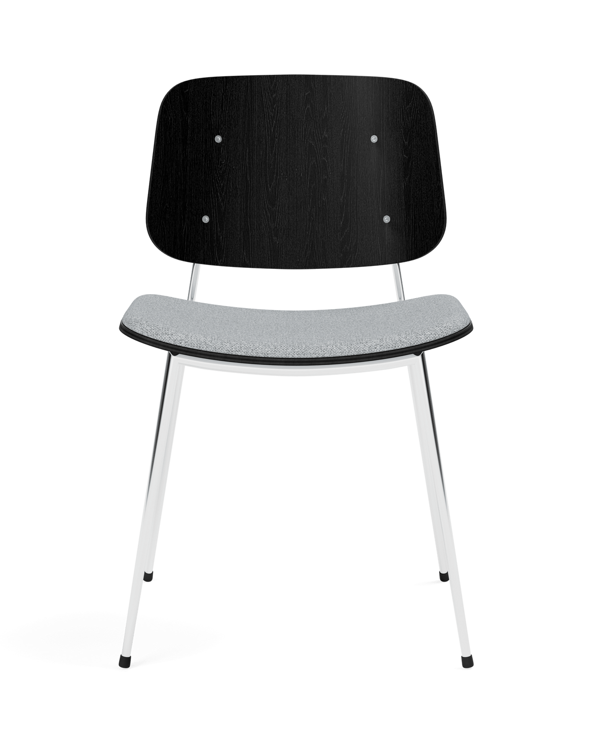 Fredericia Søborg Metal base Chair setepolstret. Velg tekstil og treverk.