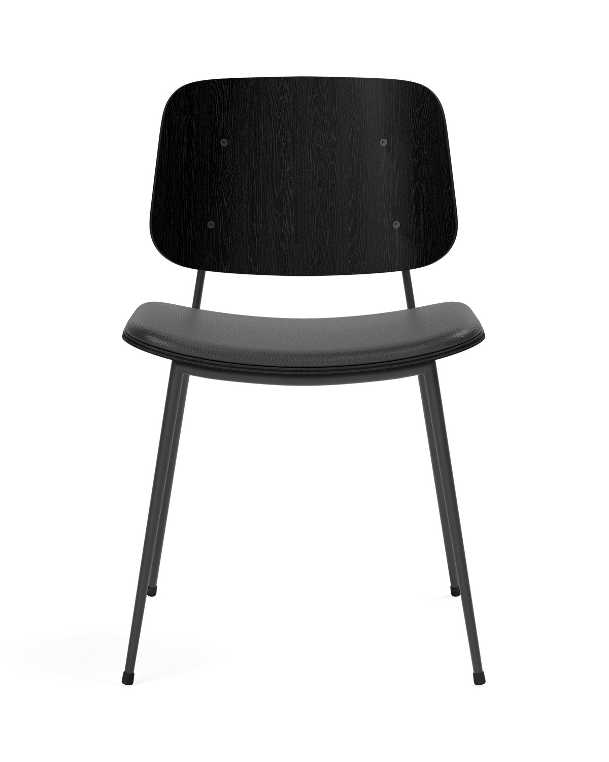 Fredericia Søborg Metal base Chair setepolstret. Velg tekstil og treverk
