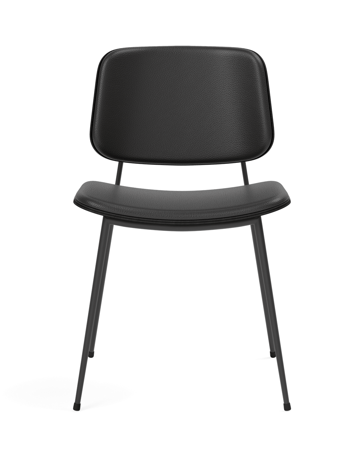 Fredericia Søborg Metal base Chair forsidepolstret. Velg tekstil og treverk.