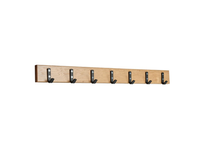 Essem Design Kroklist 1 knaggrekke – sorte kroker. Velg farge og lengde.